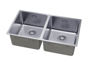 Supporting Image 2 - Memo Oscar Inset/Undermount Double Bowl Sink Overflow No Taphole