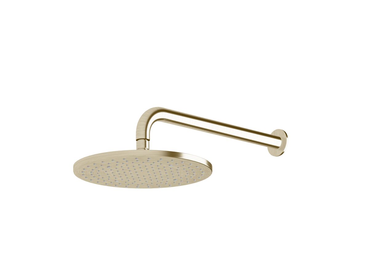 Hero - Sussex Scala Nova Horizontal Shower PVD Brushed Platinum Gold
