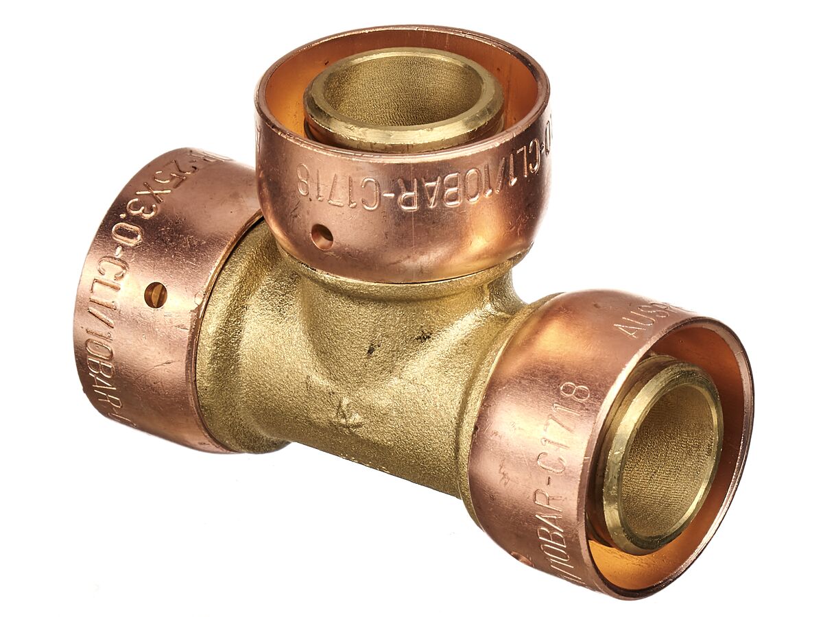 Auspex Tee 25mm x 25mm x 25mm