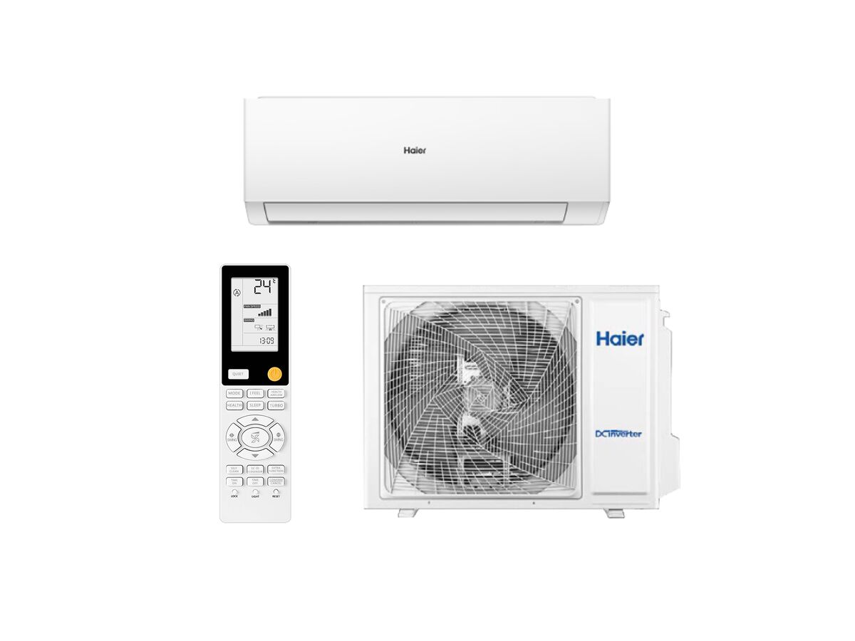 Haier Quartz Plus 5.0kW 6kW 7.1kW Wall Hung Split System Air Conditioner Kit