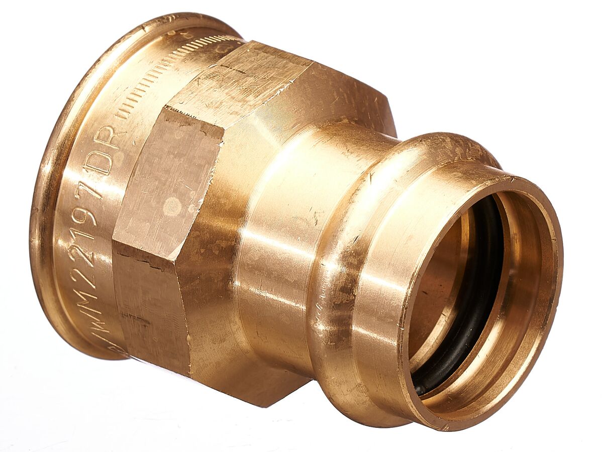 >B< Press Water Female Coupling 25mm x 1" BSP