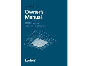 Owners Manual - Kaden Cassette Air Conditioner