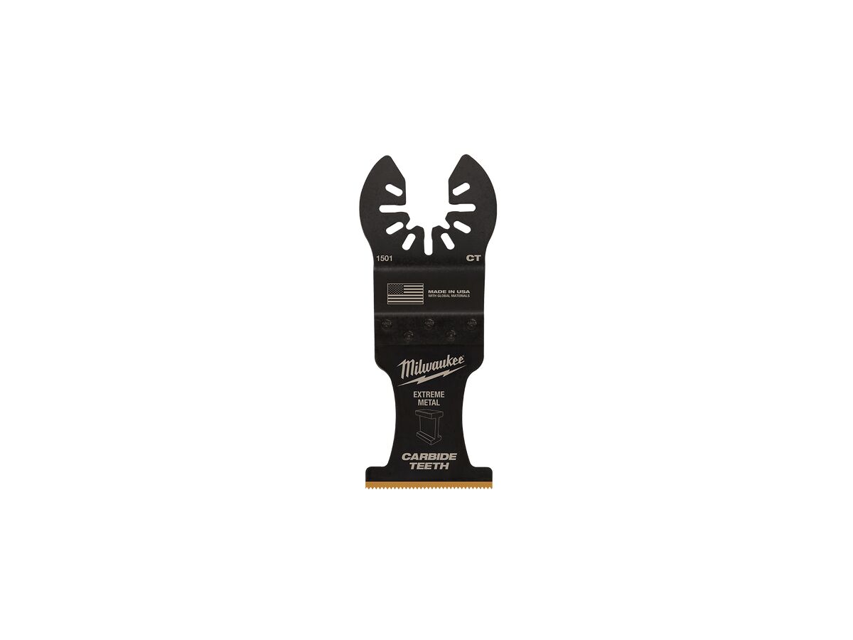 Milwaukee OPEN-LOK 35mm Titanium Enhanced Carbide Teeth Extreme Metal Blade 1 Pack