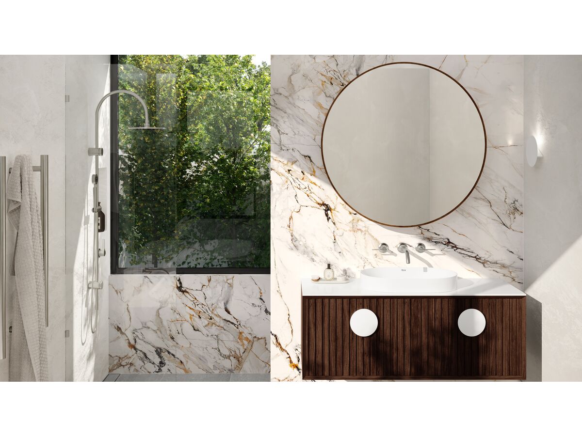 Sussex Oria Bathroom Setting PVD Brushed Nickel