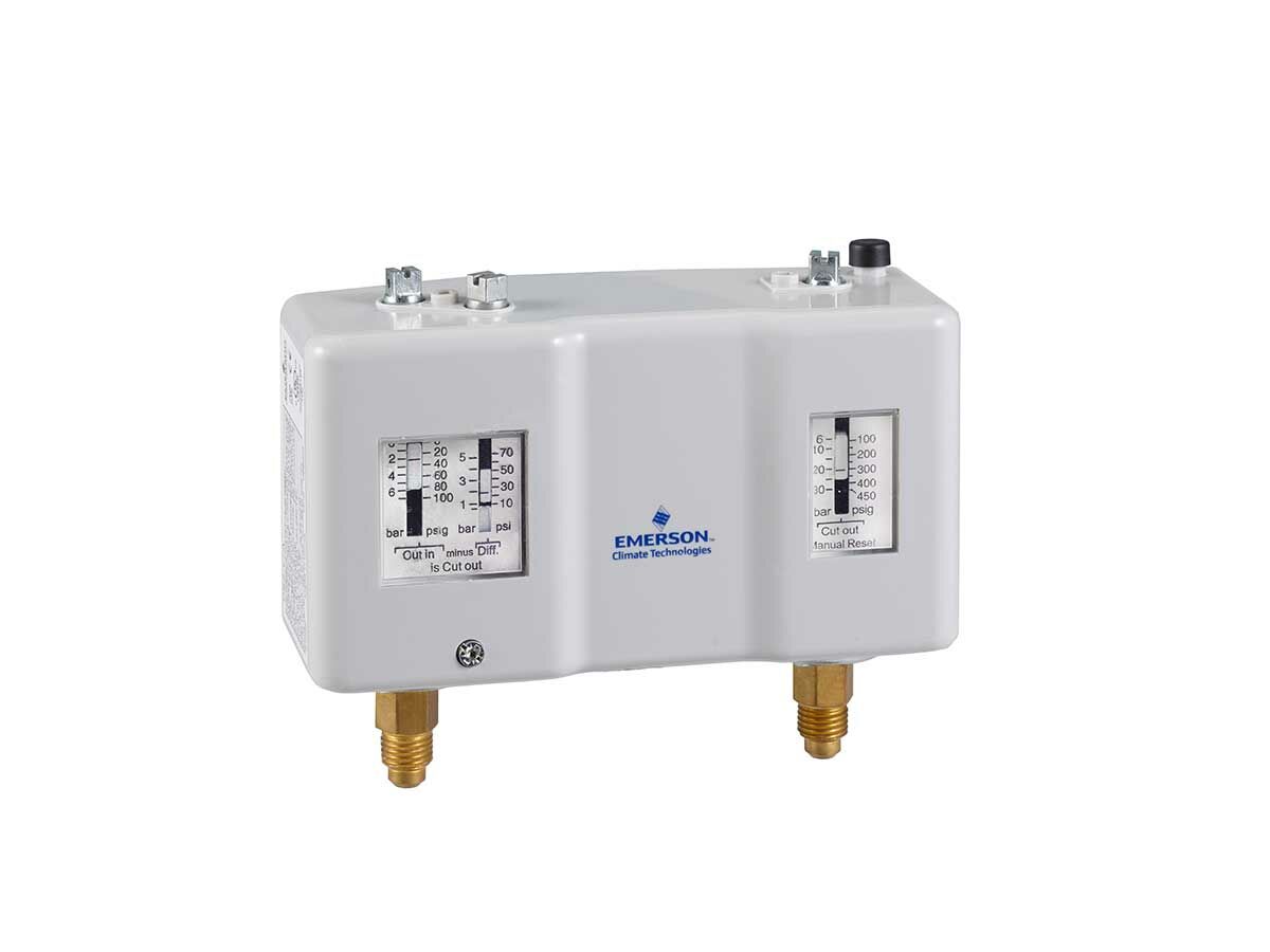 Emerson Dual Pressure Control Manual On High 1/4" Male Flare 099040 PS2-L7A 49/65 218/290 STD (PS-31098-16 (ASIA)