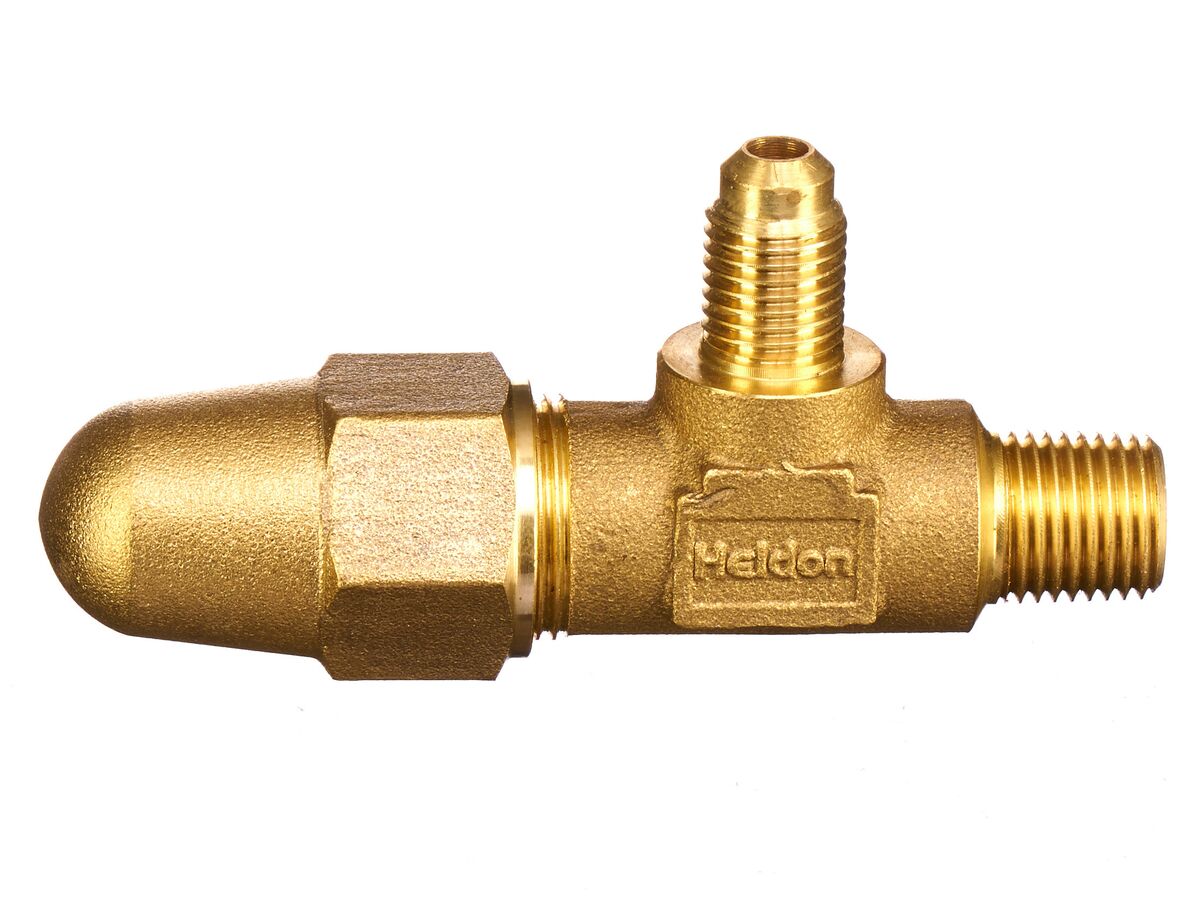 Henry 1/4" Flare x 1/4" MBSP Angle Valve