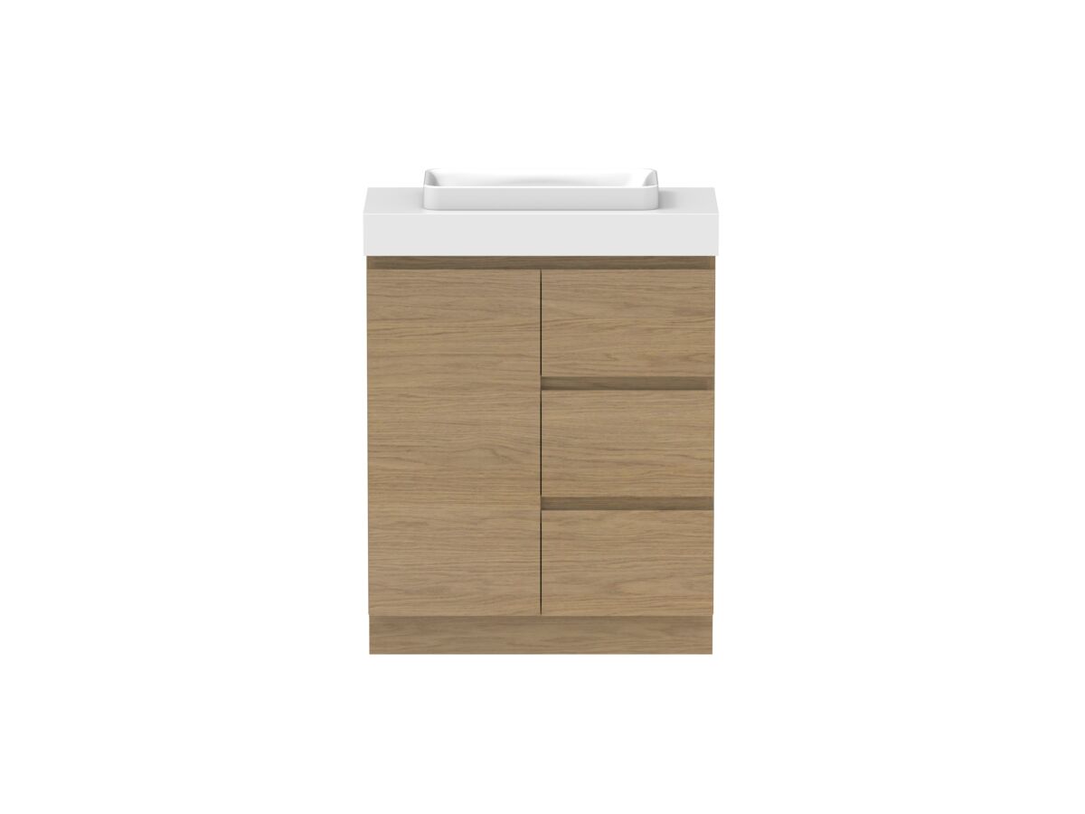 Hero - Posh Domaine 750mm Ensuite Floor Mount Vanity Unit 90mm Top