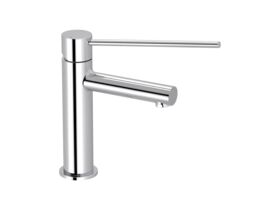 Mizu Drift Basin Mixer Straight Spout with Extended Lever Tap Chrome (6 Star)