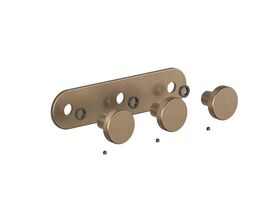 Supporting Image - Faucet Strommen Vara Disc Wall Top Assembly with Diverter Kit Discovery Bronze Lead Free