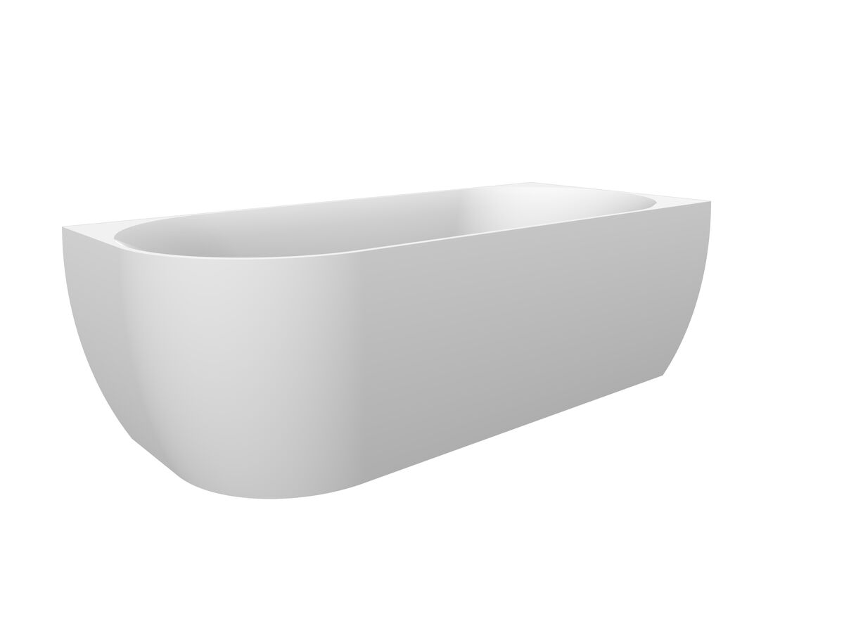 Posh Solus Back To Corner Freestanding Bath 1700mm Right Corner