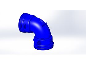 Dimax Ductile Iron Bend (Socket x Socket) PN35 150mm x 90 Degrees