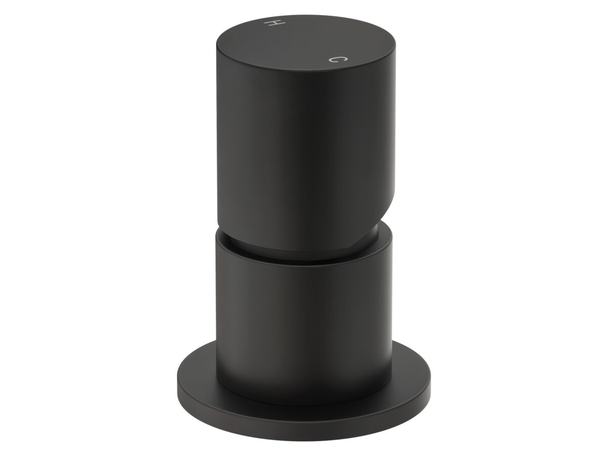 Hero - Mizu Drift Dial Hob Mixer Matte Black Lead Free