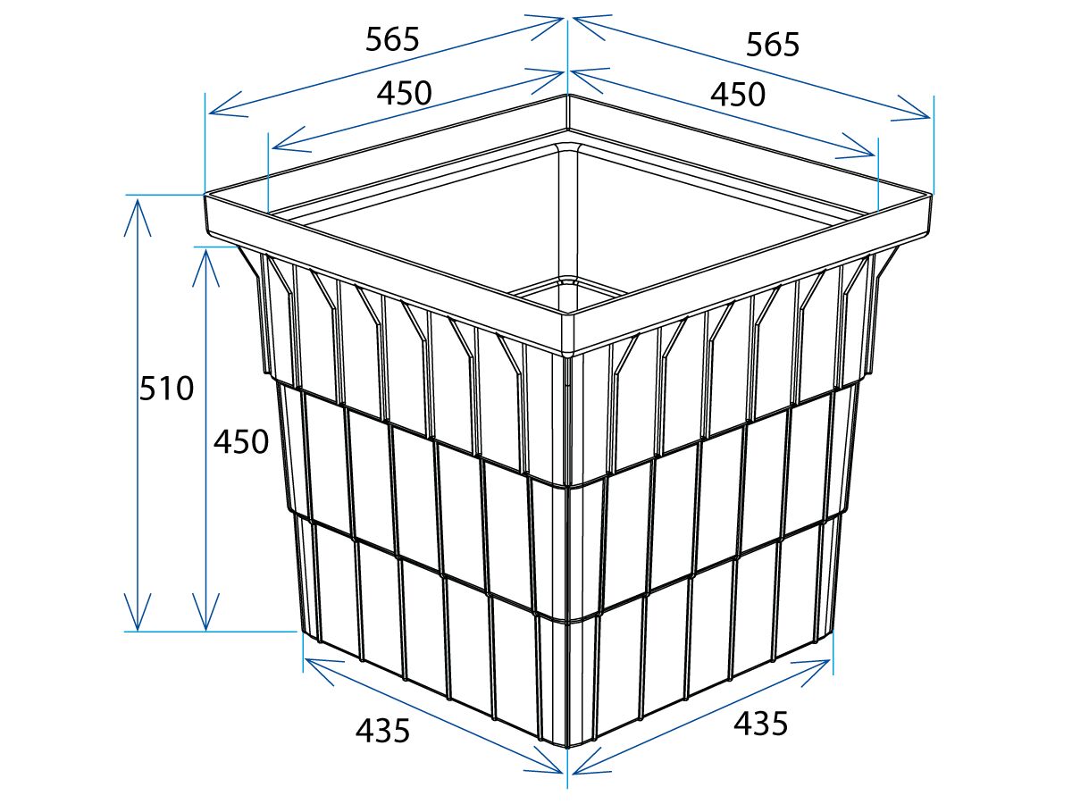 Everhard 450mm Stormwater Pit 450mm Deep Only