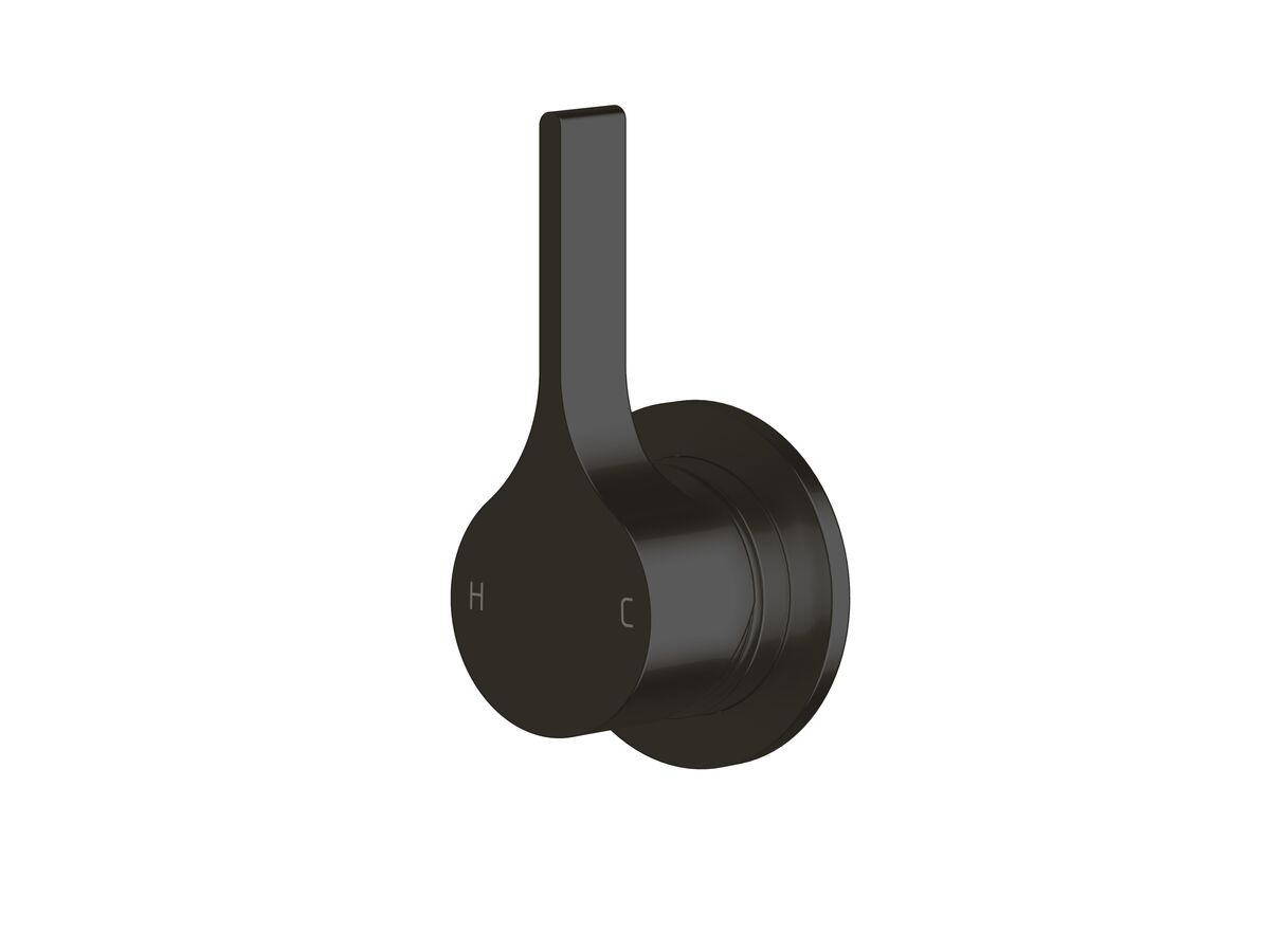 Sussex Oria Shower/Bath Wall Mixer PVD Matte Black
