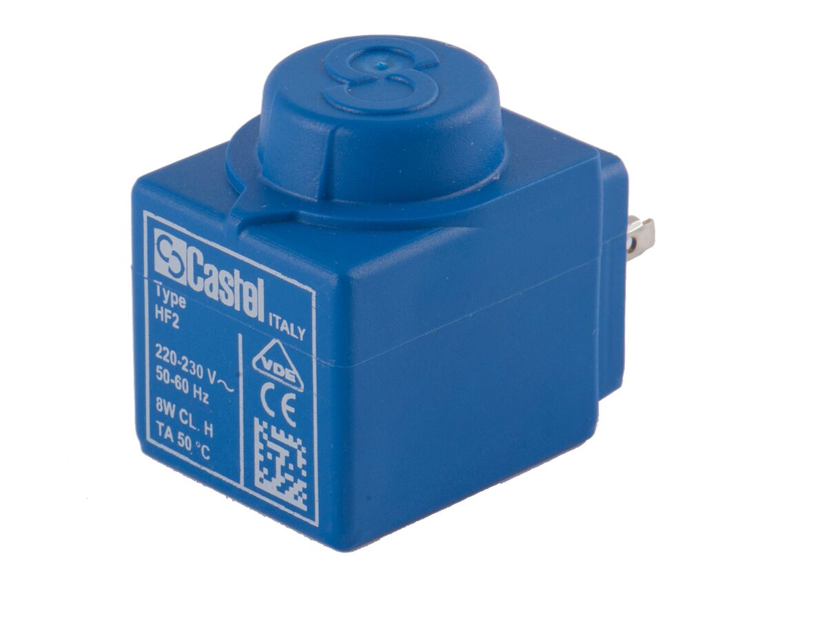 Castel Solenoid Coil 240VAC HM2/9300/RA7