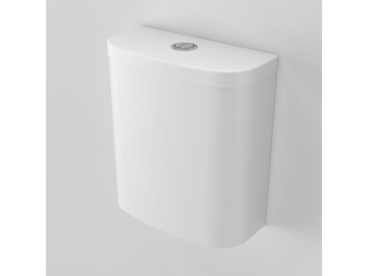 In Situ - Caroma Forma II Cleanflush Close Coupled Back to Wall Back Inlet Cistern Matte White (4 Star)