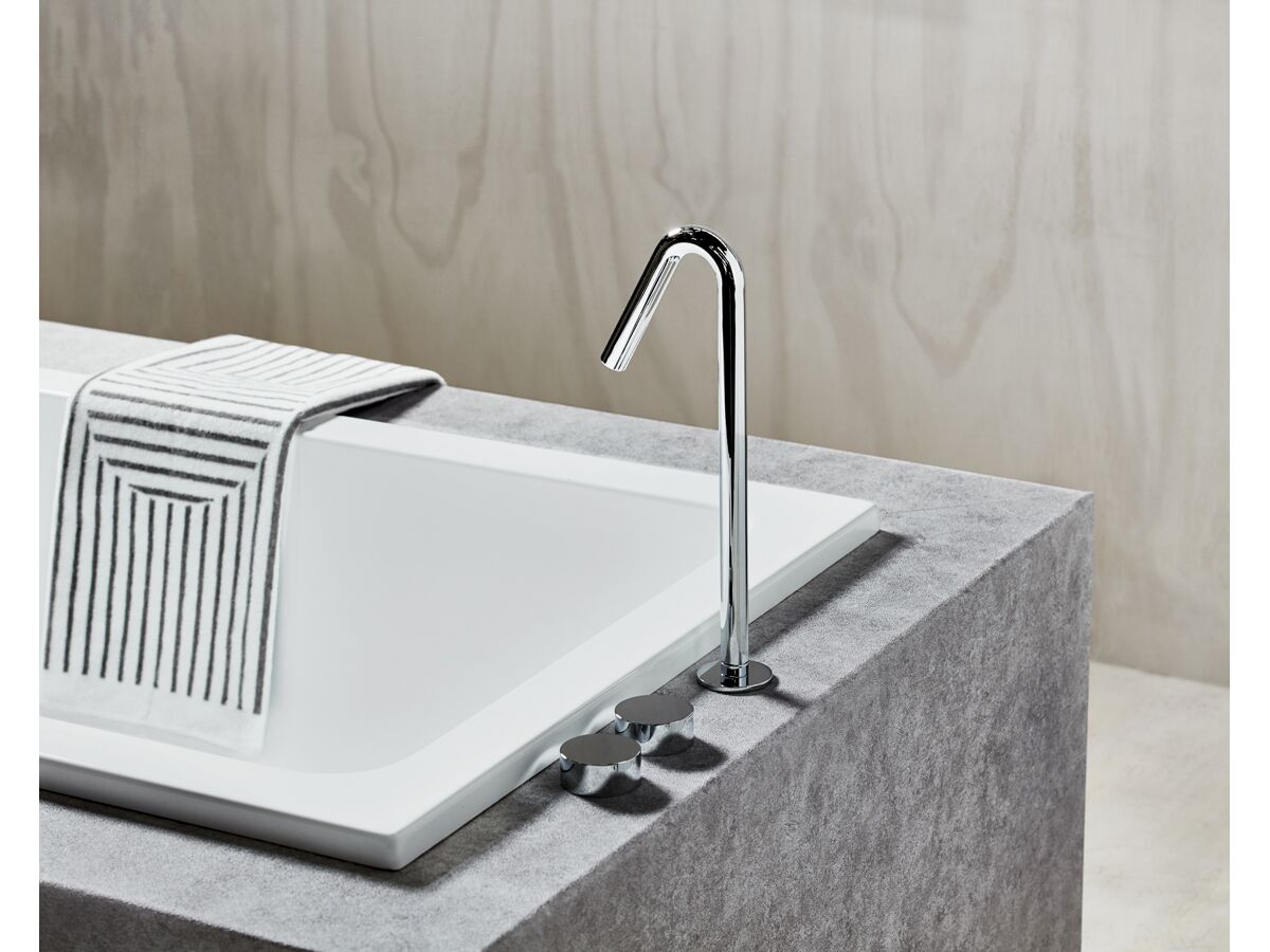 Sussex Pure Basin Top Assembly Taps / Hob Spa Outlet Chrome