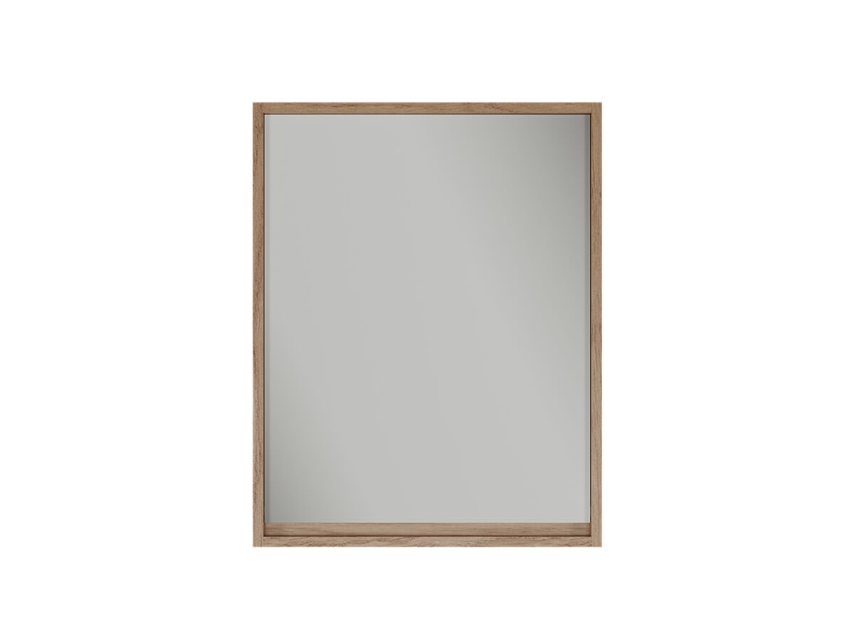 Supporting Image - Kado Aspect 600mm Mirror Cabinet One Door - Boston Oak