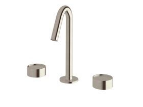 Hero - Sussex Pure Elemental Basin Set PVD Brushed Nickel (5 Star) Lead Free