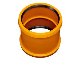 Rehau Awaduct PP Double Socket Coupler 160mm