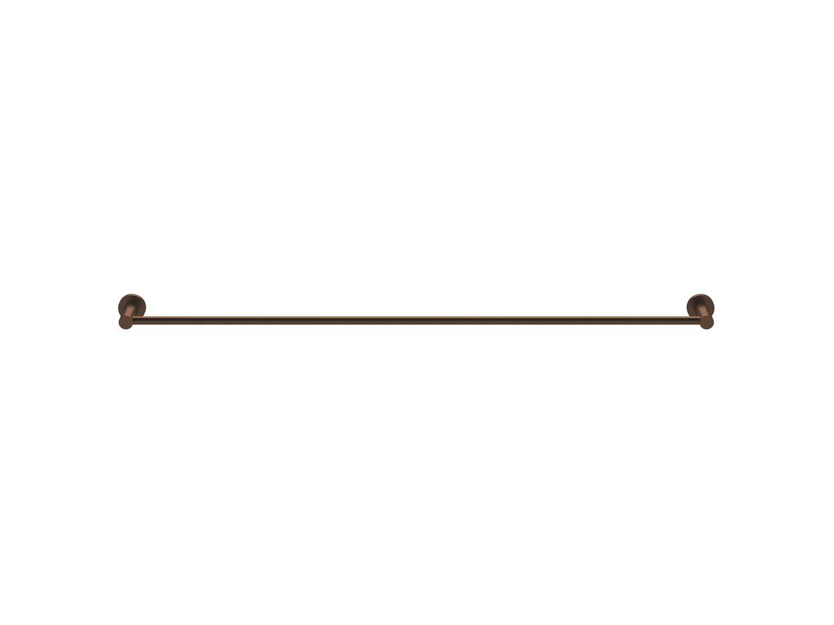 Sussex Pure Single Towel Rail 780mm PVD Brushed Bronze