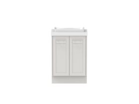 Hero - Kado Lux Ensuite All Door 600mm Floor Mount Centre Basin 50mm Top