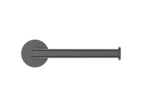 Supporting Image 2 - Mizu Drift Reversible Toilet Roll Holder Brushed Gunmetal - Front