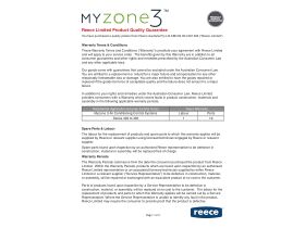 Warranty - Myzone3