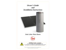 Installation Instructions - Rheem Solar Loline