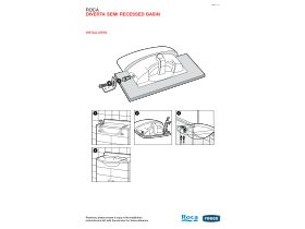 Installation Instructions - Roca Diverta Semi Recessed Basin