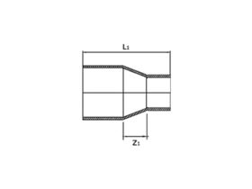 Henry K65 Copper Couplings - (Male to Female)