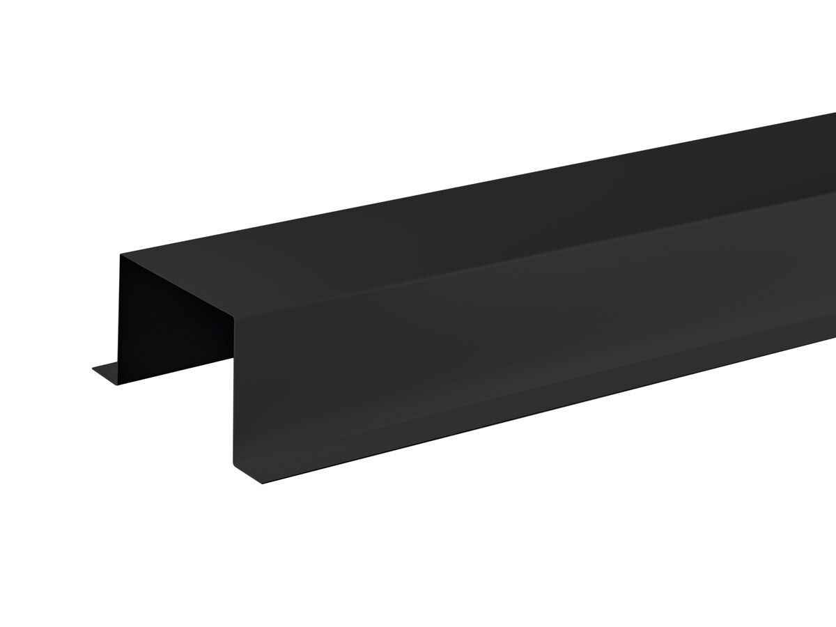 Colorbond Hat Section - Monument 2.4mtr