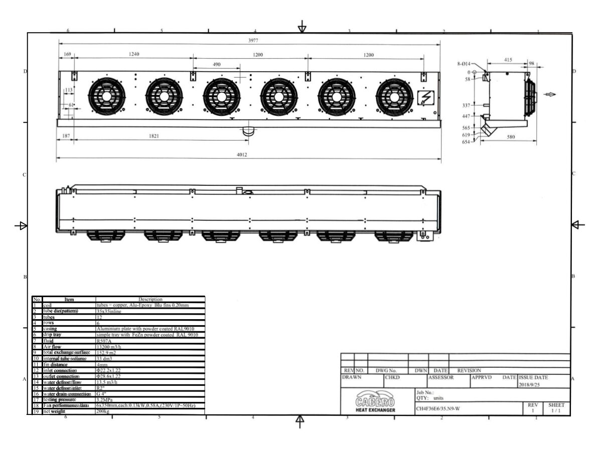 Cabero Water Def 350mm Ch4f36e6/35z.N9-W