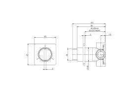 Technical Guide - Milli Axon Three Way Diverter Chrome