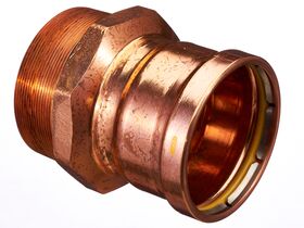 >B< Press Gas Male Coupling 100mm x 4" BSP