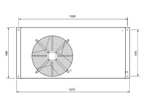 Tecumseh ACPAC Figure 1 Drawing with feet spacings