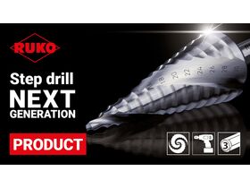 Ruko 3pc Step Drill Set