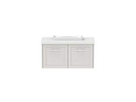 Hero - Kado Lux Ensuite All Door 900mm Wall Hung Centre Basin 50mm Top
