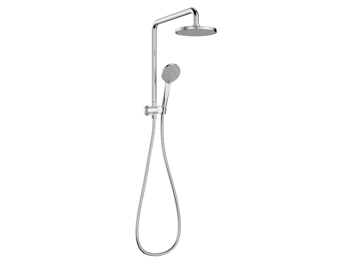 Hero - Posh Bristol MK2 Short Twin Shower Chrome (3 Star)