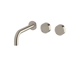 Hero - Sussex Pure Elemental Wall Bath Hostess System 200mm PVD Brushed Nickel
