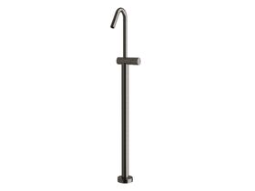 Sussex Pure Floor Mounted Bath Mixer Tap PVD Brushed Gunmetal