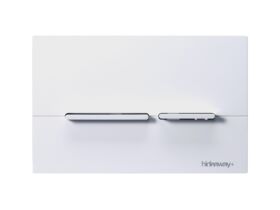Hideaway+ Thin Button / Plate Inwall ABS Gloss White