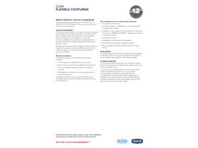 Warranty - Dura Flexible Couplings
