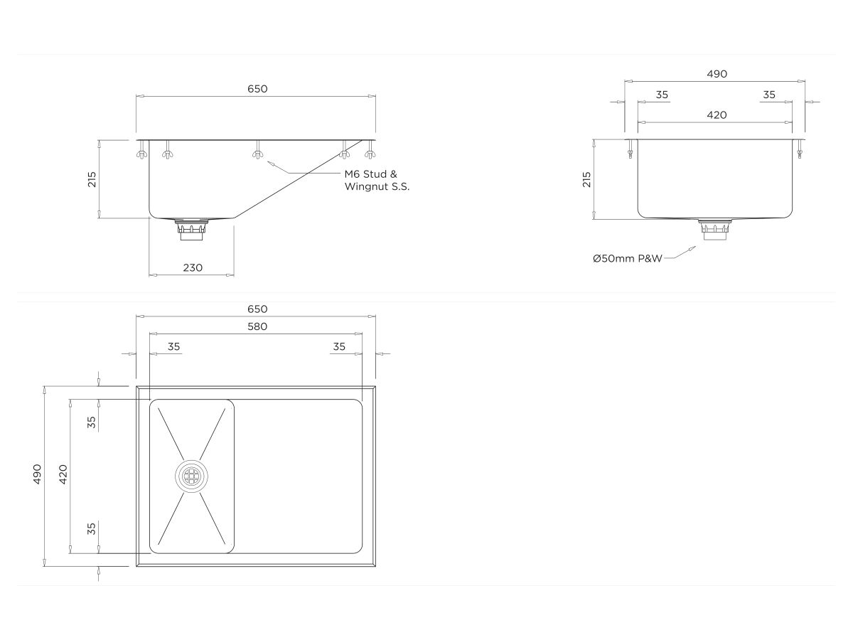 Britex Baby Bath (Bb10) Stainless Steel