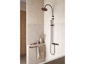 In Situ - Faucet Strommen Vara Fin Armada Bronze Bathroom Scene