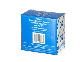 Valve Kit Continuous Flow 20 Flared Water + 20 Flared Gas