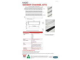 Technical Guide - Stormtech Shower Channel Kit Satin