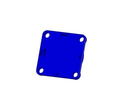 Dimax Ductile Iron Blank Flange PN16 B5 100mm