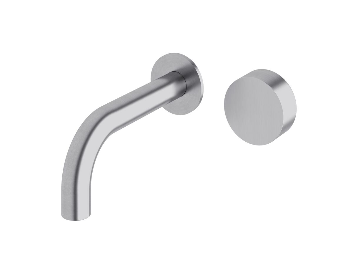 Sussex Pure Progressive Wall Bath Mixer Tap System 160mm Satin Chrome
