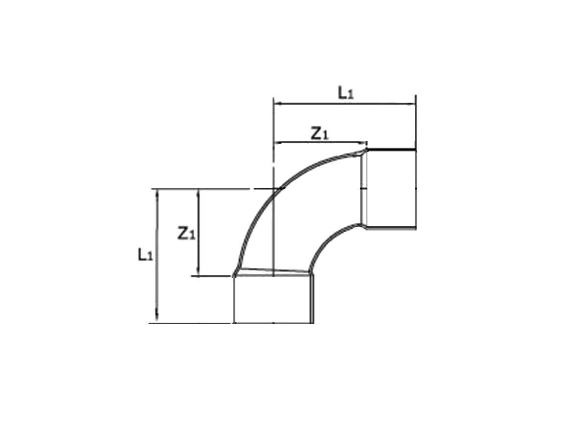 Henry K65 Copper Elbows - 90 Degree Elbow (Female)